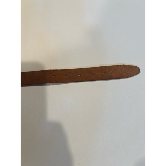 Native Beaded Leather Belt - Picture 7 of 8